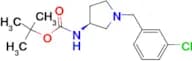 (S)-tert-Butyl 1-(3-chlorobenzyl)pyrrolidin-3-ylcarbamate