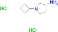 (R)-1-Cyclobutylpyrrolidin-3-amine dihydrochloride