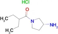 (R)-1-(3-Aminopyrrolidin-1-yl)-2-ethylbutan-1-one hydrochloride