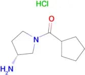 (R)-(3-Aminopyrrolidin-1-yl)(cyclopentyl)methanone hydrochloride