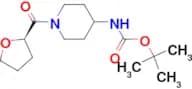 (R)-tert-Butyl 1-(tetrahydrofuran-2-carbonyl)piperidin-4-ylcarbamate