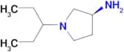 (S)-1-(Pentan-3-yl)pyrrolidin-3-amine