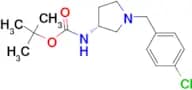 (R)-tert-Butyl 1-(4-chlorobenzyl)pyrrolidin-3-ylcarbamate