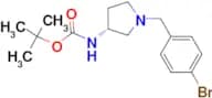 (R)-tert-Butyl 1-(4-bromobenzyl)pyrrolidin-3-ylcarbamate