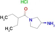 (S)-1-(3-Aminopyrrolidin-1-yl)-2-ethylbutan-1-one hydrochloride