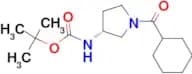 (R)-tert-Butyl 1-(cyclohexanecarbonyl)pyrrolidin-3-ylcarbamate