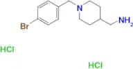 [1-(4-Bromobenzyl)piperidin-4-yl]methanamine dihydrochloride