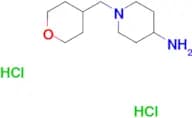 1-[(Tetrahydro-2H-pyran-4-yl)methyl]piperidin-4-amine dihydrochloride