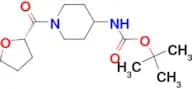 (S)-tert-Butyl 1-(tetrahydrofuran-2-carbonyl)piperidin-4-ylcarbamate