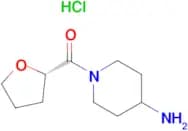 (S)-(4-Aminopiperidin-1-yl)(tetrahydrofuran-2-yl)methanone hydrochloride