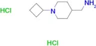 (1-Cyclobutylpiperidin-4-yl)methanaminedihydrochloride