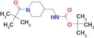 tert-Butyl [(1-pivaloylpiperidin-4-yl)methyl]carbamate