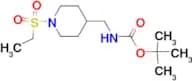tert-Butyl [1-(ethylsulfonyl)piperidin-4-yl]methylcarbamate