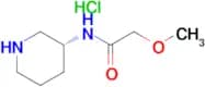 (R)-2-Methoxy-N-(piperidin-3-yl)acetamide hydrochloride