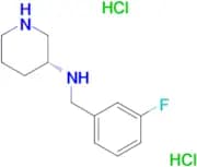(R)-N-(3-Fluorobenzyl)piperidin-3-aminedihydrochloride