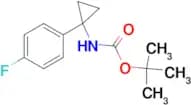 tert-Butyl N-[1-(4-fluorophenyl)cyclopropyl]carbamate