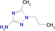5-Methyl-1-propyl-1H-1,2,4-triazol-3-amine
