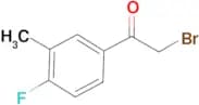 2-Bromo-1-(4-fluoro-3-methylphenyl)ethanone