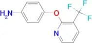 4-{[3-(Trifluoromethyl)pyridin-2-yl]oxy}aniline
