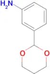 3-(1,3-Dioxan-2-yl)aniline