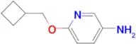 6-(Cyclobutylmethoxy)pyridin-3-amine