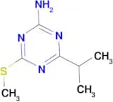 4-Isopropyl-6-(methylthio)-1,3,5-triazin-2-amine