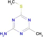 4-Methyl-6-(methylthio)-1,3,5-triazin-2-amine