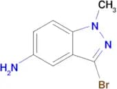 3-Bromo-1-methyl-1H-indazol-5-amine