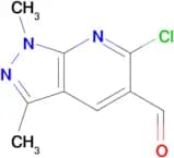 6-Chloro-1,3-dimethyl-1H-pyrazolo[3,4-b]pyridine5-carbaldehyde