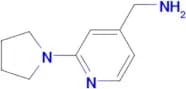(2-Pyrrolidin-1-ylpyridin-4-yl)methylamine