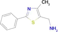 (4-Methyl-2-phenyl-1,3-thiazol-5-yl)methylamine
