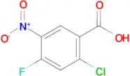 2-Chloro-4-fluoro-5-nitrobenzoic acid