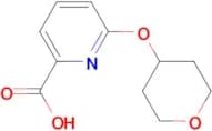 6-(Tetrahydro-2H-pyran-4-yloxy)pyridine-2-carboxylic acid