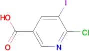 6-Chloro-5-iodonicotinic acid