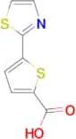 5-(1,3-Thiazol-2-yl)thiophene-2-carboxylic acid