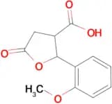 2-(2-Methoxyphenyl)-5-oxotetrahydrofuran-3-carboxylic acid