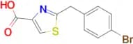 2-(4-Bromobenzyl)-1,3-thiazole-4-carboxylic acid