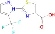 2-[5-(Trifluoromethyl)-1H-pyrazol-1-yl]-1,3-thiazole-4-carboxylic acid