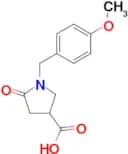 1-(4-Methoxybenzyl)-5-oxopyrrolidine-3-carboxylic acid