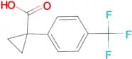 1-[4-(Trifluoromethyl)phenyl]cyclopropanecarboxylic acid