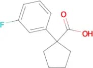 1-(3-Fluorophenyl)cyclopentanecarboxylic acid