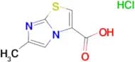 6-Methylimidazo[2,1-b][1,3]thiazole-3-carboxylic acid Hydrochloride
