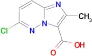 6-Chloro-2-methylimidazo[1,2-b]pyridazine-3-carboxylic acid