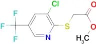 Methyl {[3-Chloro-5-(trifluoromethyl)pyridin-2-yl]thio}acetate