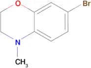 7-Bromo-4-methyl-3,4-dihydro-2H-1,4-benzoxazine