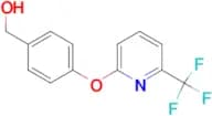 (4-{[6-(Trifluoromethyl)pyridin-2-yl]oxy}phenyl)methanol