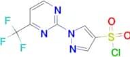 1-[4-(Trifluoromethyl)pyrimidin-2-yl]-1H-pyrazole-4-sulphonyl chloride