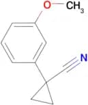 1-(3-Methoxyphenyl)cyclopropanecarbonitrile