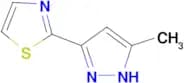 2-(5-Methyl-1H-pyrazol-3-yl)-1,3-thiazole