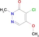 4-Chloro-5-methoxy-2-methylpyridazin-3(2H)-one